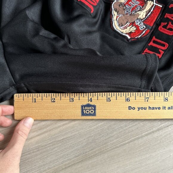 RETRO Mperial Sportswear Jordan Pippen Bulls YOUTH‎ KIDS Shorts MED Flu Game - Picture 11 of 11